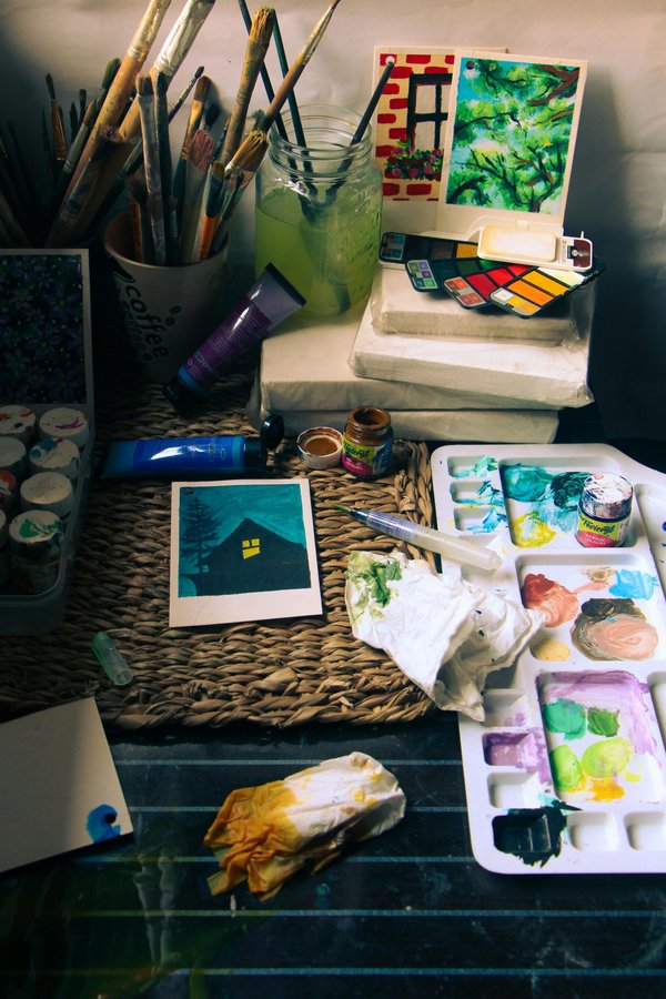 Malen nach zahlen: entdecke deine kreative auszeit